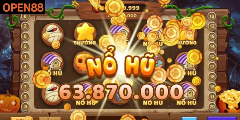 Nổ Hũ Vip – Slot game Open88 chinh phục tiền thưởng thật
